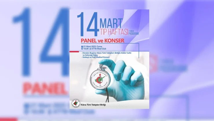 KTTB’den Tıp Haftası’nda panel ve konser…