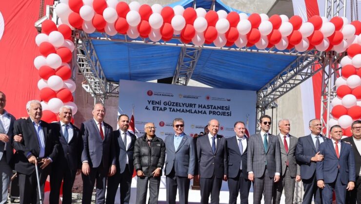 Yeni Güzelyurt Devlet Hastanesi 4. Etap tamamlama projesi başladı.. Başbakan Üstel:Güzelyurt Hastanesi 15 Kasım’da kapılarını hizmete açacak