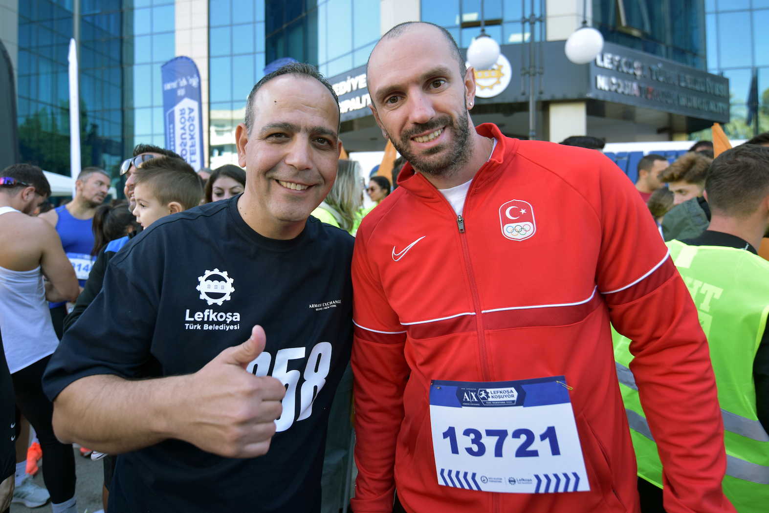 Harmancı Lefkoşa Maratonu’nda bir kez daha çok büyük bir beraberlik gösterildiğini belirtti