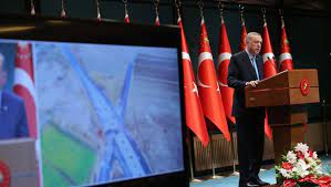 TC Cumhurbaşkanı Erdoğan:Fatih Sondaj Gemimiz, Çaycuma-1 sondajında denizin 3 bin 23 metre altında 58 milyar metreküplük doğal gaz rezervini keşfetti
