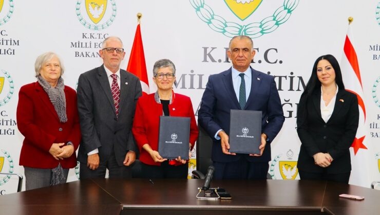 Milli Eğitim Bakanlığı ile KTEV arasında iki konteyner sınıf alımına ilişkin protokol imzalandı