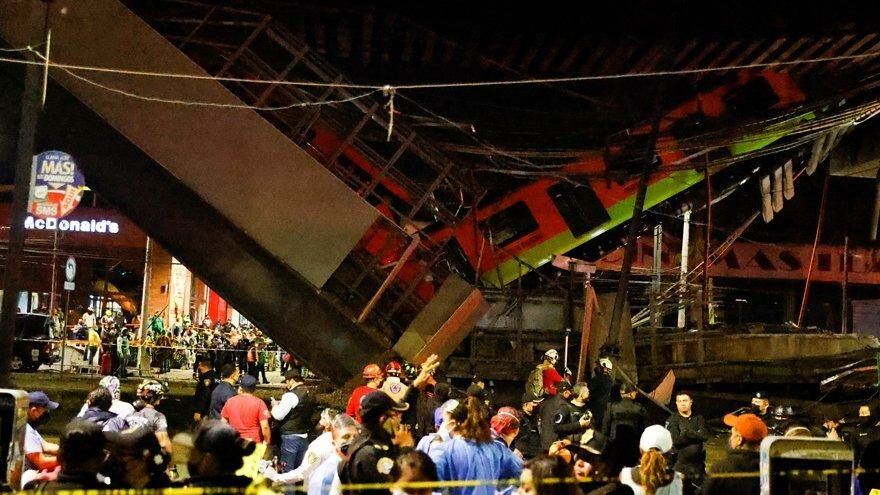 Korkunç kaza: Meksika’da metro çöktü: Onlarca ölü ve yaralı var