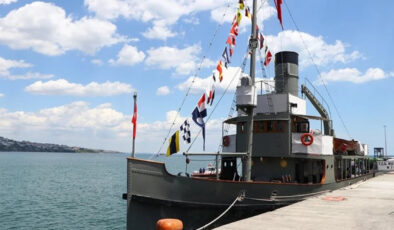 TCG Nusret müze gemisi Ege ve Akdeniz limanları ile KKTC’de halkın ziyaretine açılacak