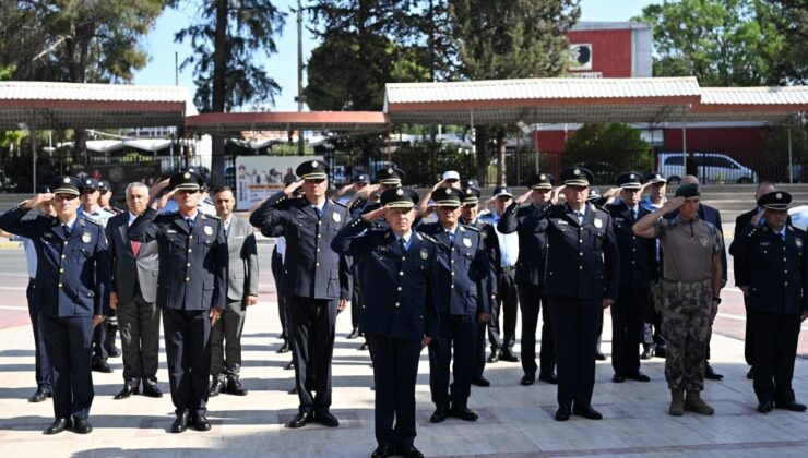 Polis günü nedeniyle törenler düzenlendi