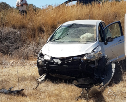 Pamuklu-Kumyalı yolunda meydana gelen kazada iki kişi yaralandı