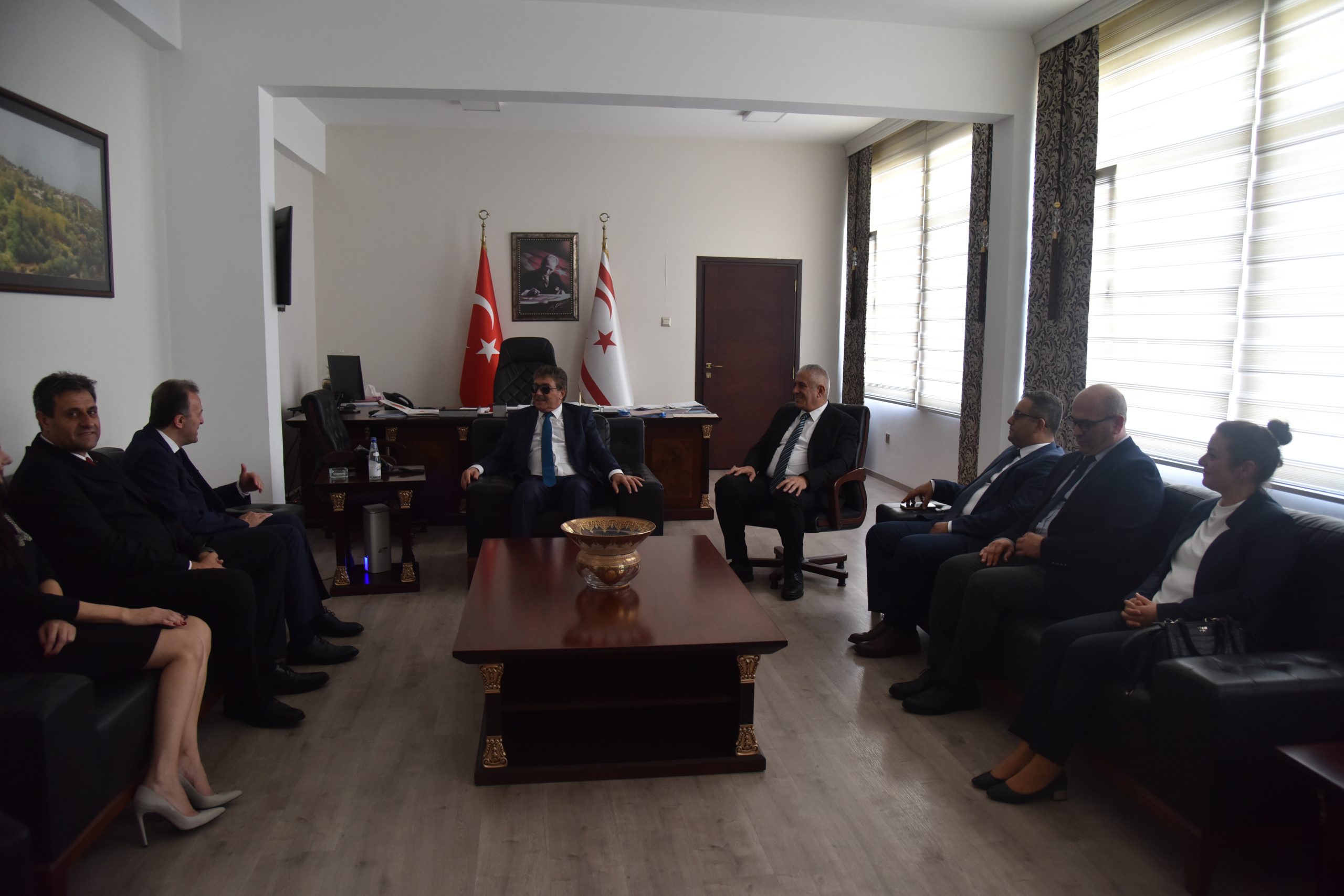 Başbakan Üstel, Türkiye Aile ve Sosyal Hizmetler Bakanlığı Heyeti’ni kabul etti
