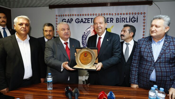 Cumhurbaşkanı Tatar, Adıyaman’da GAP Gazeteciler Birliği’ni ziyaret etti