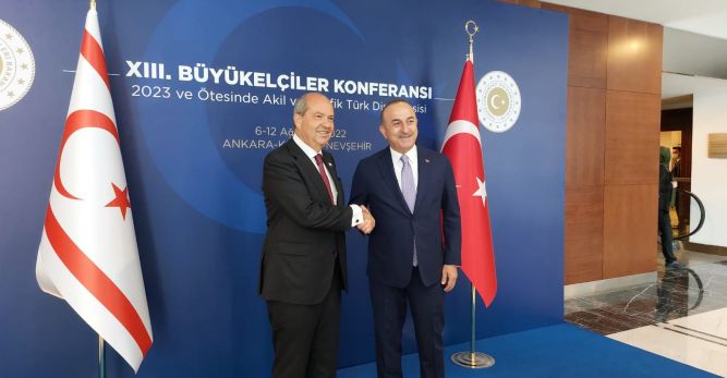 Tatar- Çavuşoğlu Ankara’da görüştü