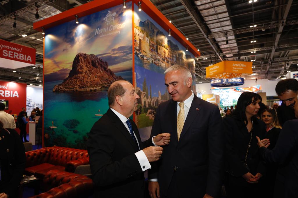 Cumhurbaşkanı Tatar, Türkiye Turizm Bakanı Ersoy ile görüştü