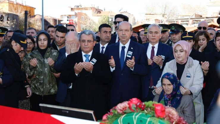Cumhurbaşkanı Tatar, Denizli’de şehit cenaze törenine katıldı