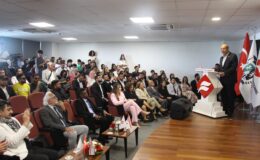 Cumhurbaşkanı Ersin Tatar, UFÜ , Study More ve Alyasin Grup iş birliğinde düzenlenen tanıtım etkinliğine katıldı