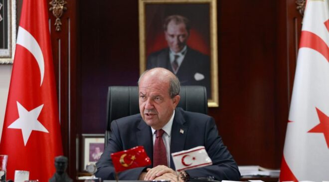 Cumhurbaşkanı Tatar, Türkiye’de yaşanan ve ülkemizde de hissedilen depremle ilgili açıklama yaptı