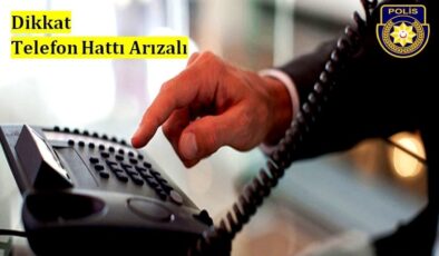 Girne Polis Müdürlüğü telefon hatlarında arıza…Vatandaşların 0548 811 5155 çağrı numaralı hattı kullanmasını istendi