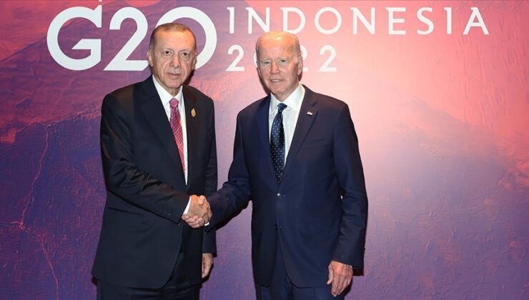 TC Cumhurbaşkanı Erdoğan ve Biden G-20 zirvesi kapsamında biraraya geldi