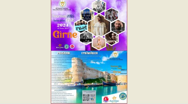 Turizmin incisi Girne, turizm şölenine ev sahipliği yapıyor…