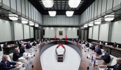 Türkiye’de yeni dönemin ilk Cumhurbaşkanlığı Kabinesi toplandı